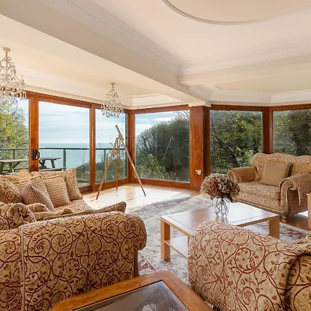 Luccombe Chine House - Rare Find A Spectacular Secluded Coastal Manor With Breathtaking Ocean View, Near Old Village * Shanklin